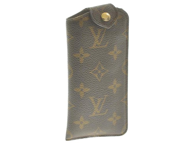 Louis Vuitton wallet Brown Cloth  ref.255507