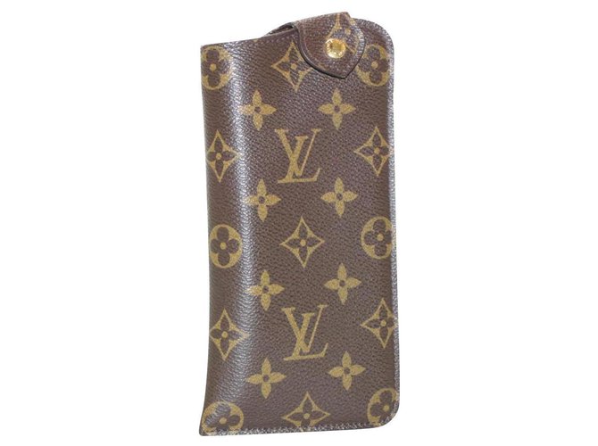 Louis Vuitton wallet Brown Cloth  ref.255516
