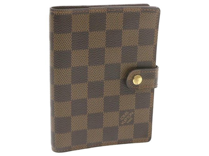 Louis Vuitton Agenda Brown Cloth  ref.255534