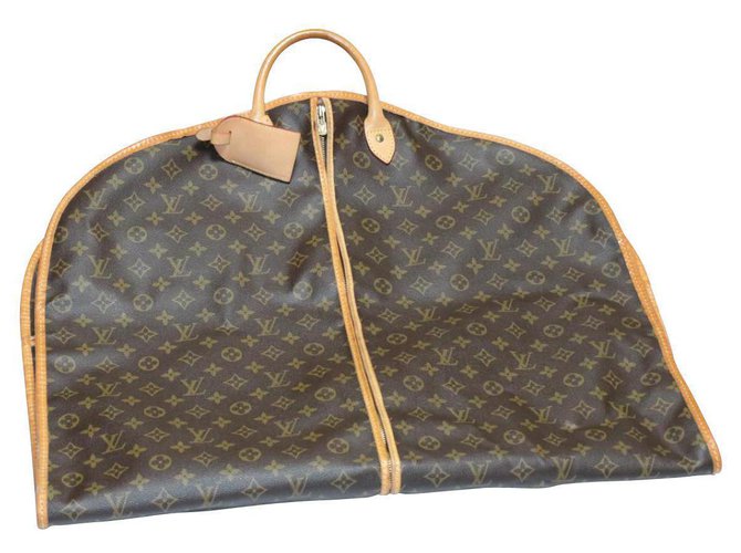 Louis Vuitton bolsa de viaje de luis vuitton Castaño Lienzo  ref.255606