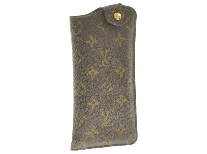 Louis Vuitton wallet Brown Cloth  ref.255651