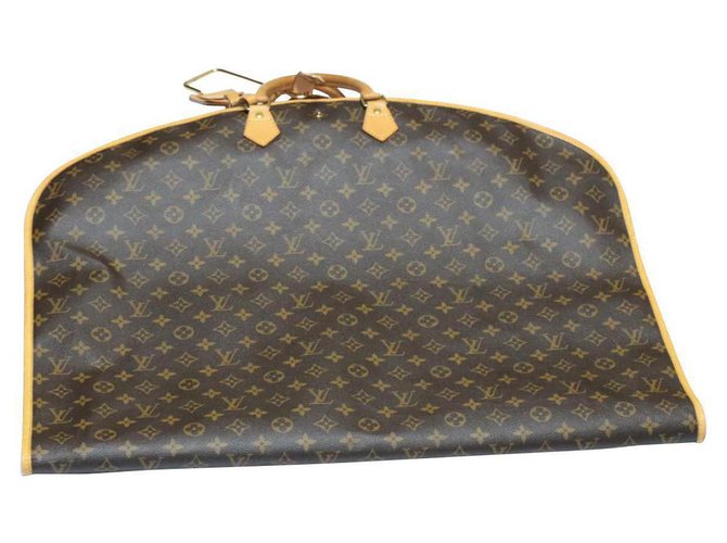 Louis Vuitton bolsa de viaje de luis vuitton Castaño Lienzo  ref.255656