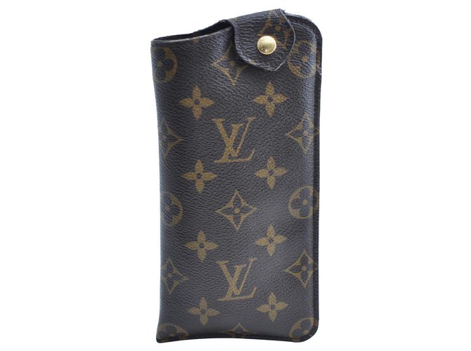 Louis Vuitton wallet Brown Cloth  ref.255683