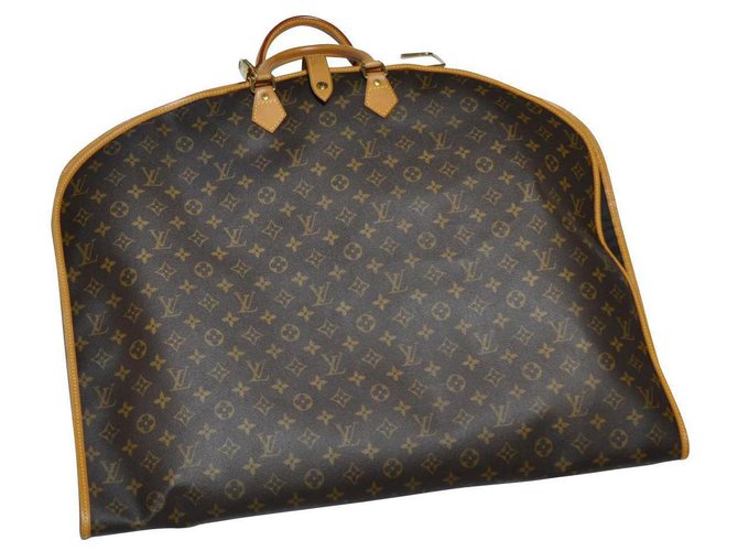 Louis Vuitton bolsa de viaje de luis vuitton Castaño Lienzo  ref.255684