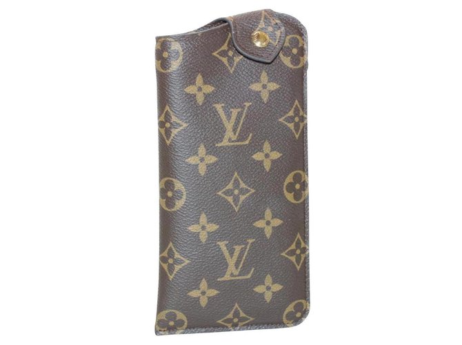 Louis Vuitton wallet Brown Cloth  ref.255706