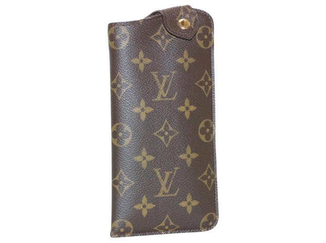Louis Vuitton wallet Brown Cloth  ref.255744