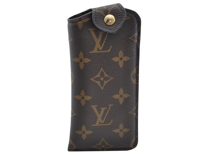Louis Vuitton wallet Brown Cloth  ref.255745