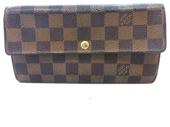 Louis Vuitton SARAH CB DAMIER EBONY Braun