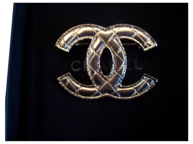 Cambon Chanel Gold matt Gold hardware Metall  ref.256044