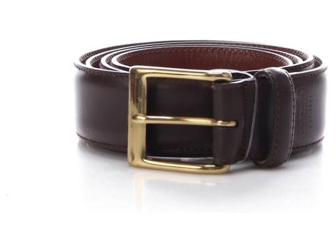 Coach Brown Leather Belt