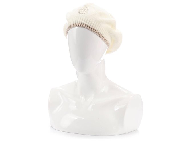Michael Kors Hats White Acrylic  ref.256140