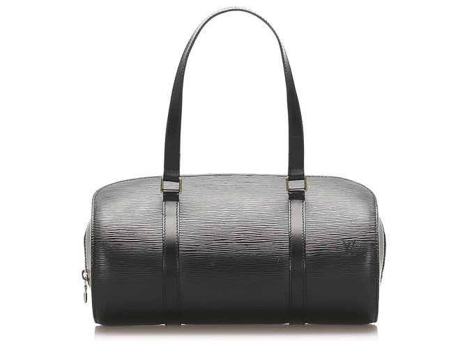 Louis Vuitton Black Epi Soufflot Leather  ref.256333