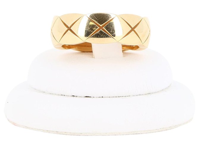 Chanel Ring Golden Gelbes Gold  ref.256380