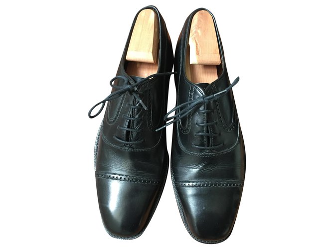 Church's Lace ups Black Leather  ref.256446