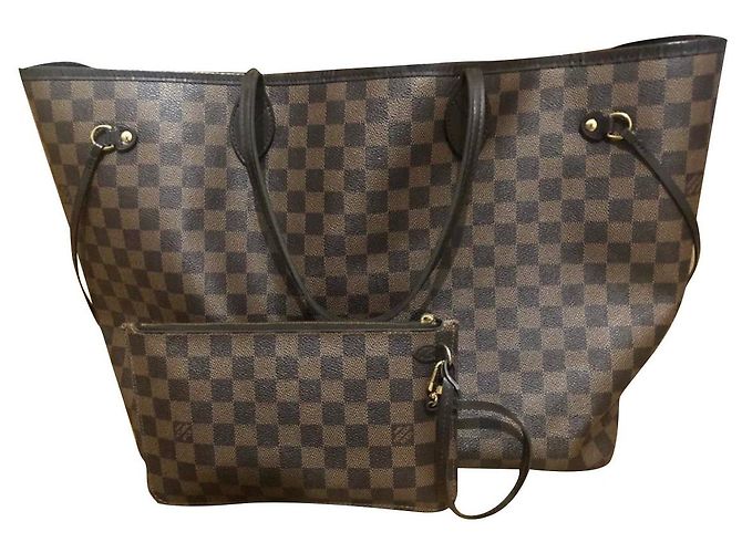 Louis Vuitton Neverfull GM Pelliccia Castagna Castagno