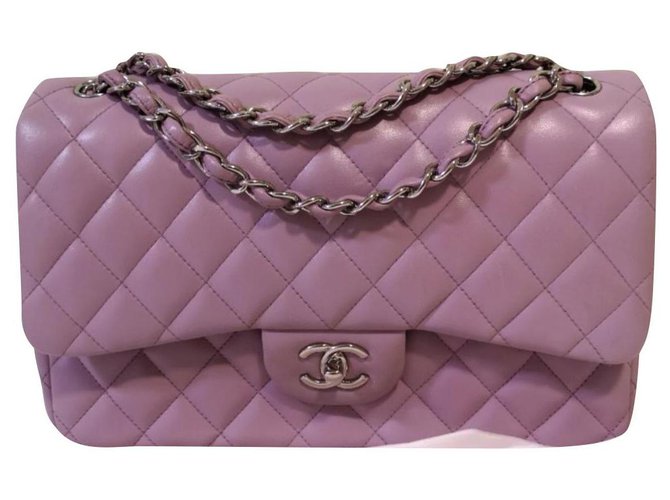 Chanel Pastel Double Flap Handbag