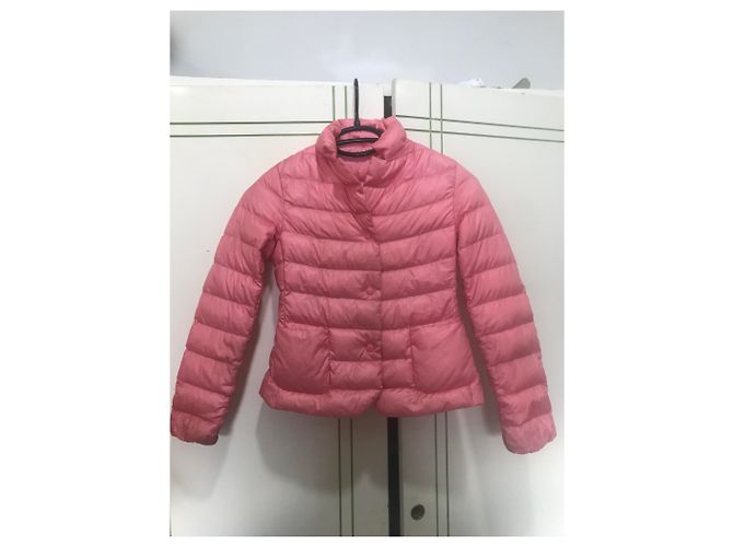 Doudoune Moncler Fille Rose