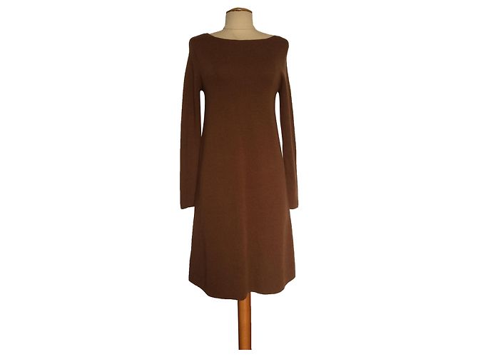 Hallhuber Wollkleid Karamell