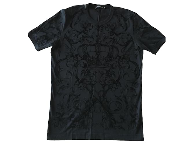 Dolce & Gabbana tees Negro Algodón  ref.257066