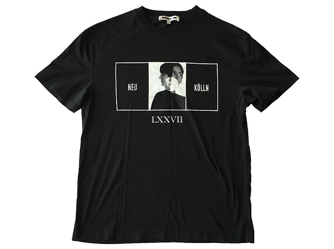Camiseta Alexander Mcqueen Mcq negra de algodón Negro
