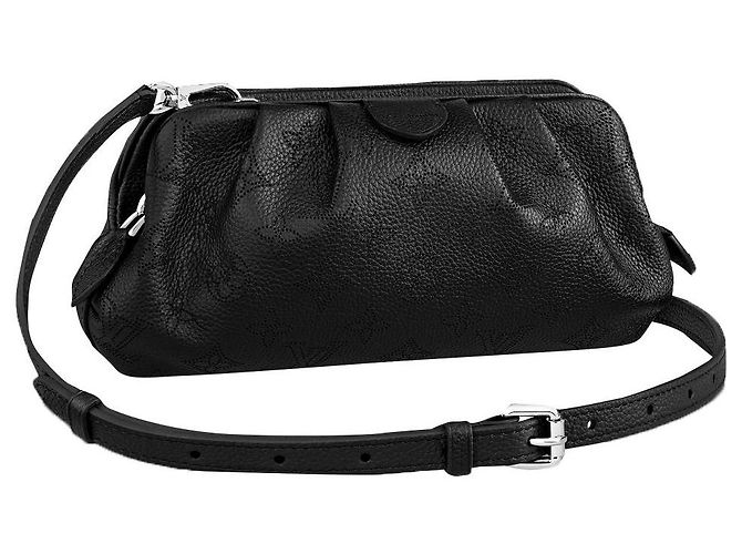 Louis Vuitton Scala mini bolsa de cuero Mahina negro