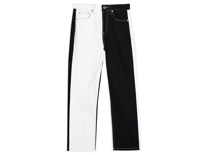 Topshop Jeans Black Denim  ref.257399