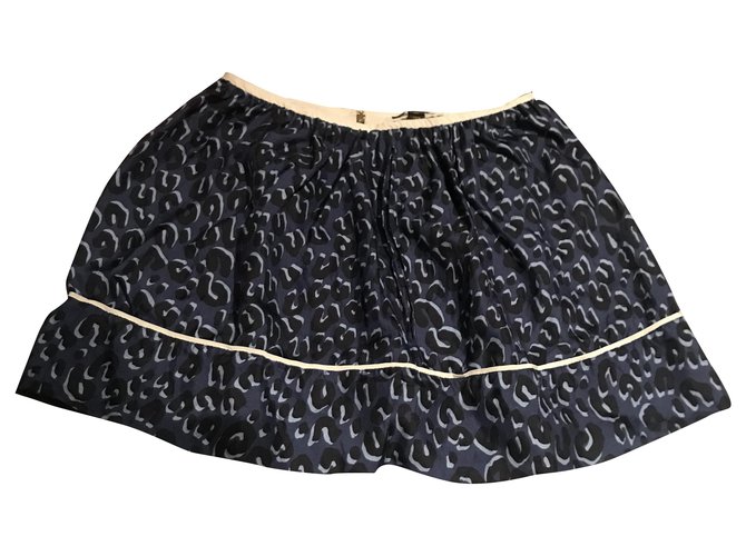 Louis Vuitton Zipper Mini Skirts