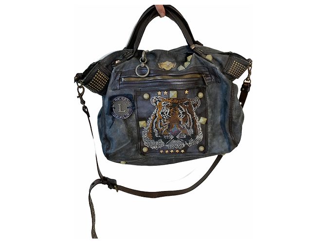 Liebeskind Berlin Sacs à main Bleu Gris