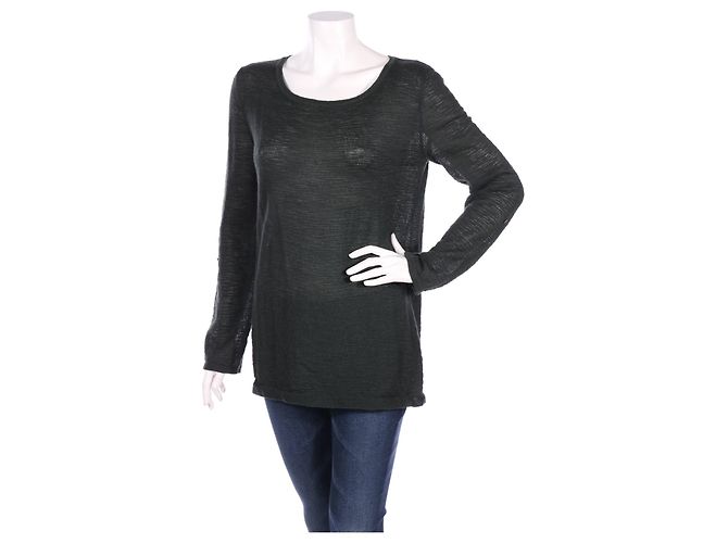 Autre Marque Maglione Aiayu Verde Scuro Cashilama M