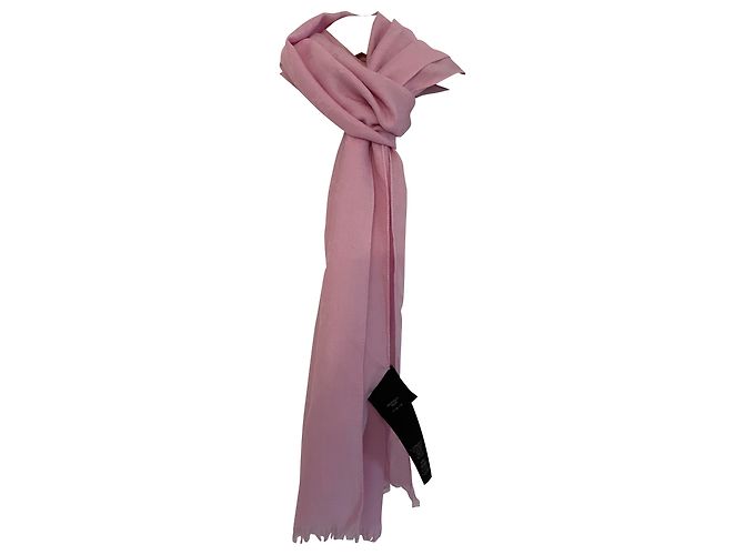 Stola Gucci rosa in tessuto
