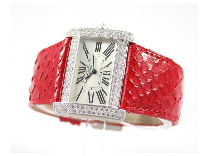 Cartier Belles montres Or Blanc  ref.258301