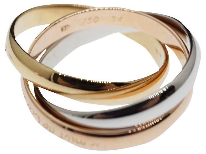 Love Anello Le Must De Cartier Trinity 18Anello in oro K.