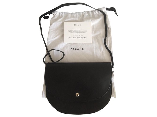 SéZane Handbags Black Leather  ref.258464