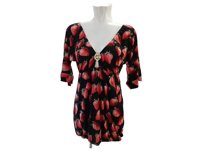 Just Cavalli Nur Cavalli Erdbeerbluse