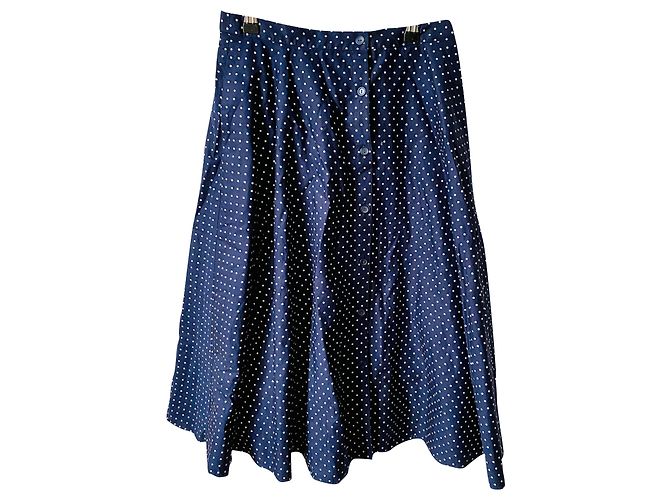 Uniqlo Falda midi abotonada