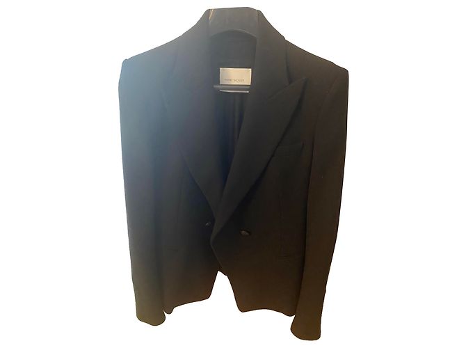 Balmain Black Wool Blazer