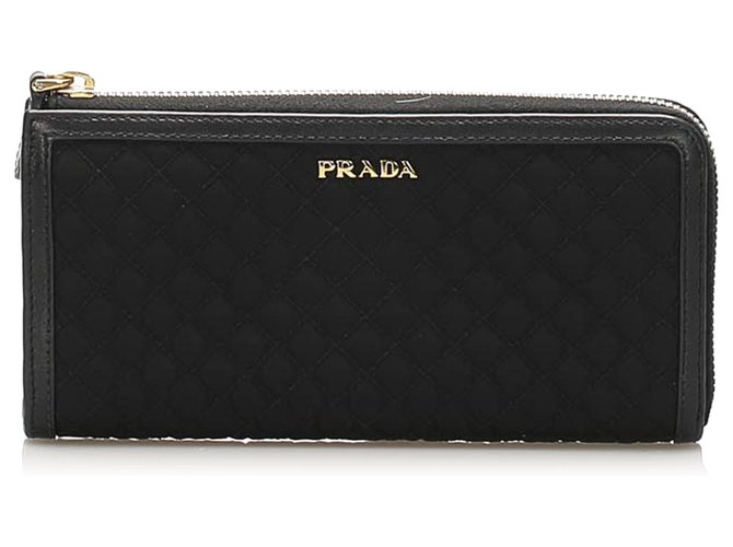 prada quilted wallet