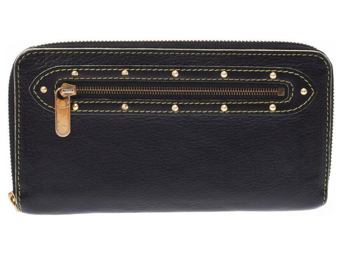Louis Vuitton Zippy Wallet Black Leather ref.259134 - Joli Closet