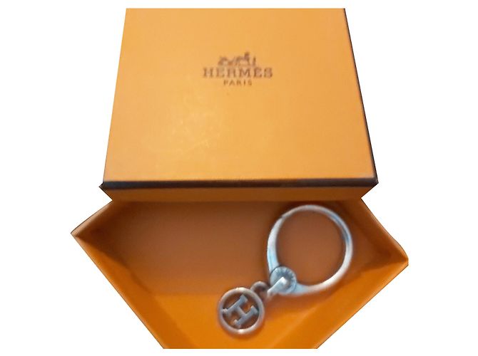 Llavero Hermès / Silver 725 Plata