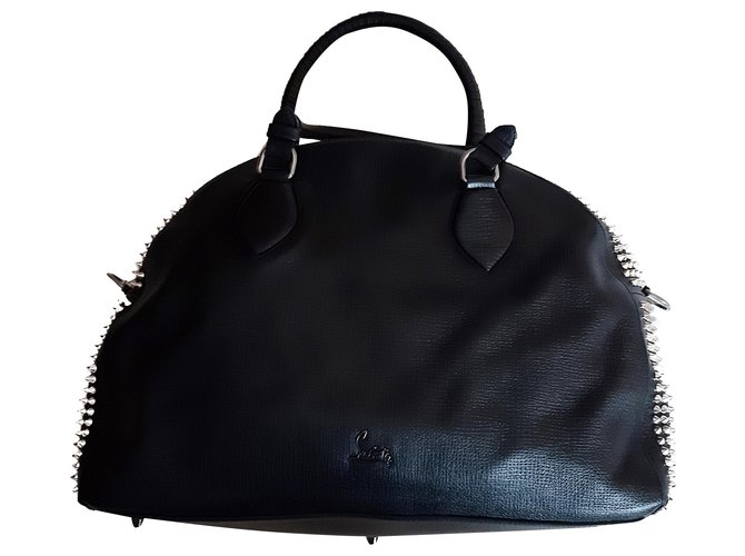 Christian Louboutin Handbags Black Leather  ref.259361