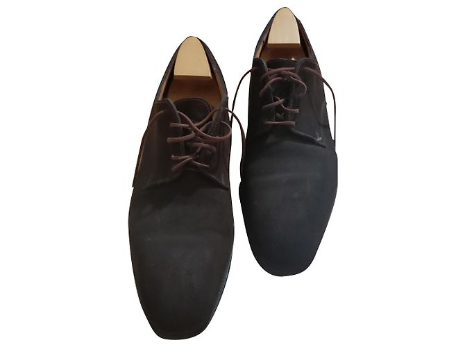 J.M. WESTON Paris Slipper braunes Hirschleder