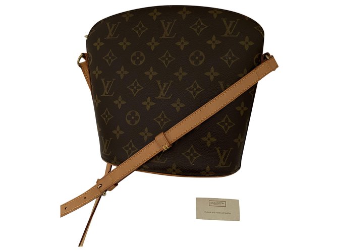 Louis Vuitton DROUOT Brown Leather  ref.259670