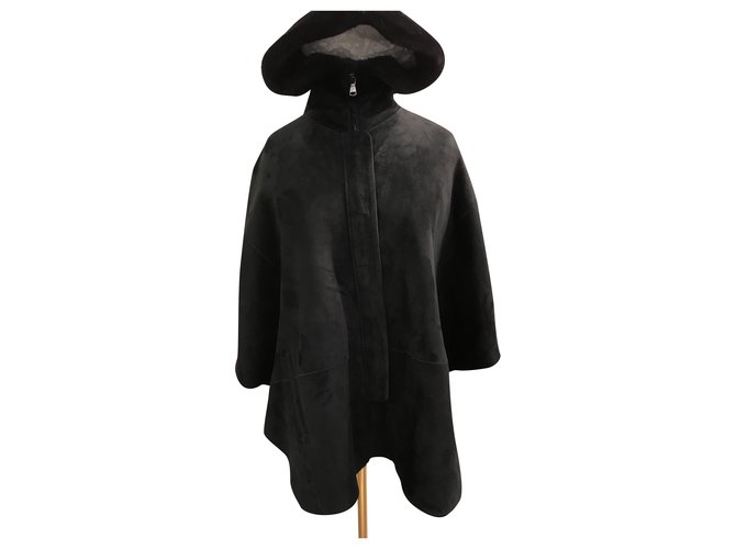 Gerard Darel Gérard Darel cape coat Black  ref.259682