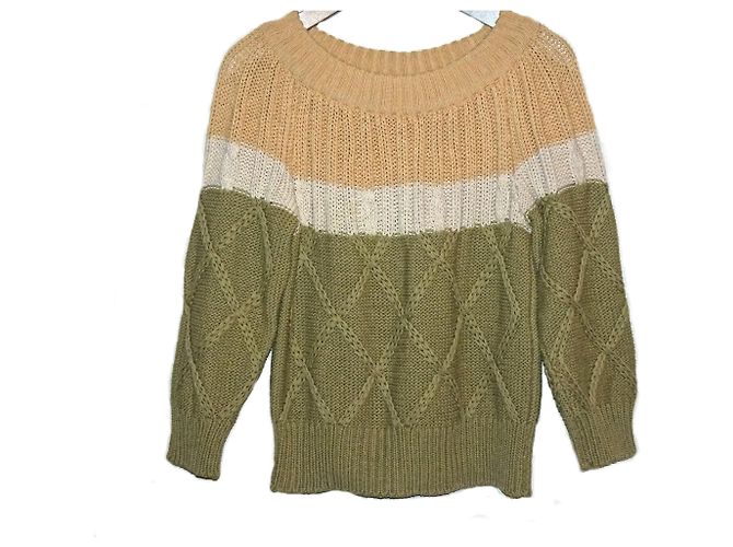 SUÉTER DE PUNTO CABLE JIL SANDER Multicolor