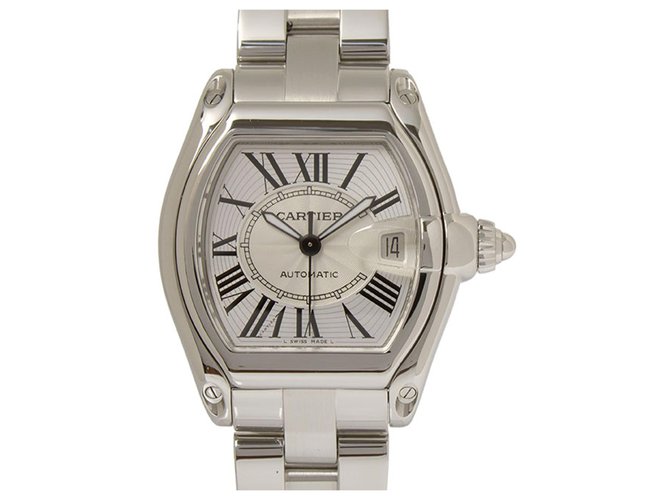 Relógio Cartier Roadster em prata Aço Metal  ref.259761