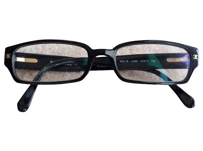 Gafas de sol Chanel negras Negro