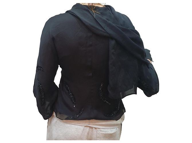 Valentino Garavani Valentino Blouson Hemdkleid Schwarz