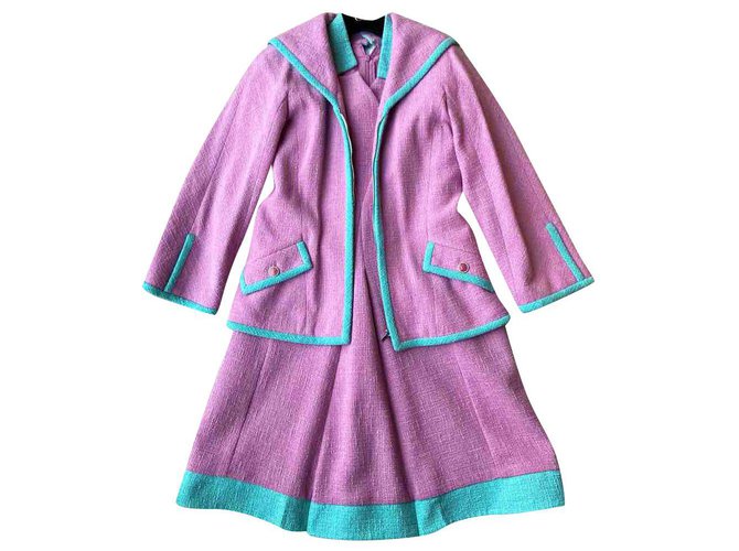 Chanel Paris-Seoul jacket + dress Multiple colors Tweed  ref.260278