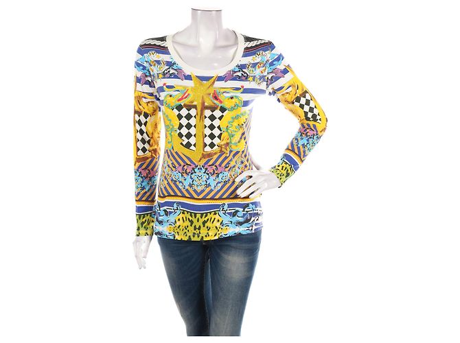 Just Cavalli Mehrfarbige Bluse M Mehrfarben