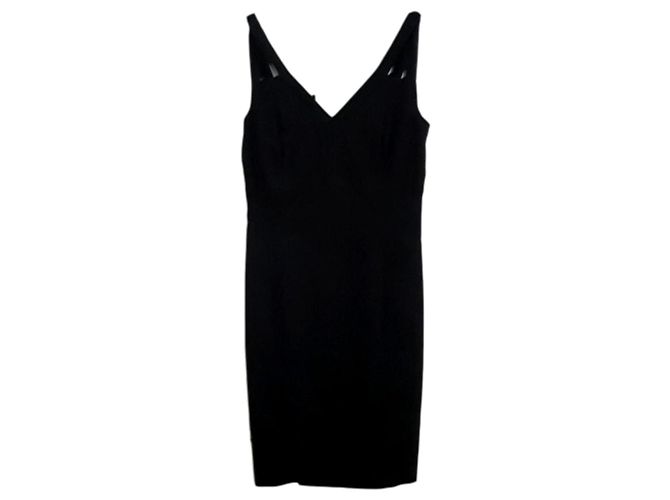 Vestido de verão Eva Kayan preto de algodão